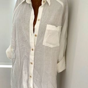 Wilfred Free Boyfriend Button Up Dress